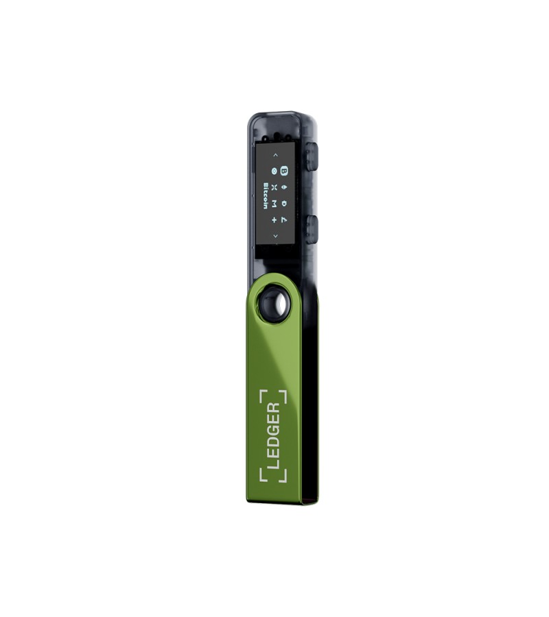 Ledger Nano S Plus Oksit Yeşili Kripto Donanım Cüzdanı