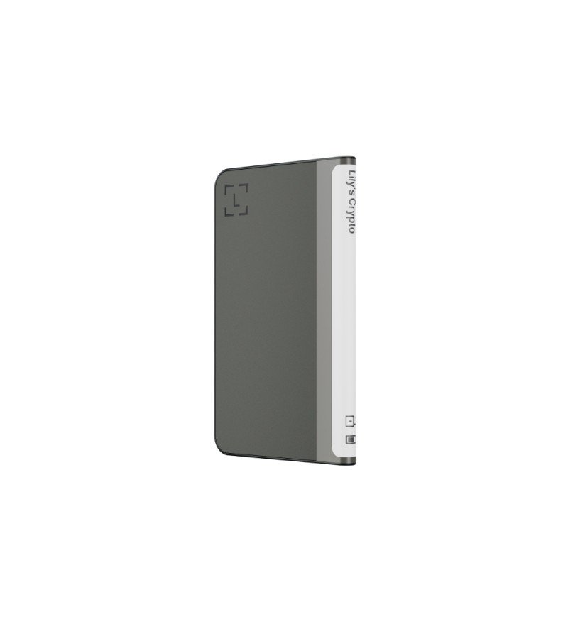 Ledger Stax Grafit Kripto Donanım Cüzdanı + Kurtarma Anahtarı