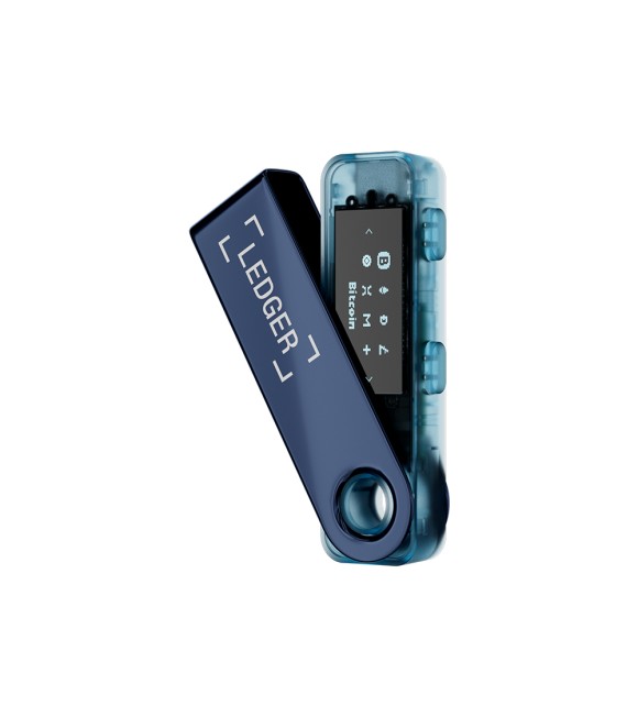 Ledger Nano S Plus Neptün Mavisi Kripto Donanım Cüzdanı