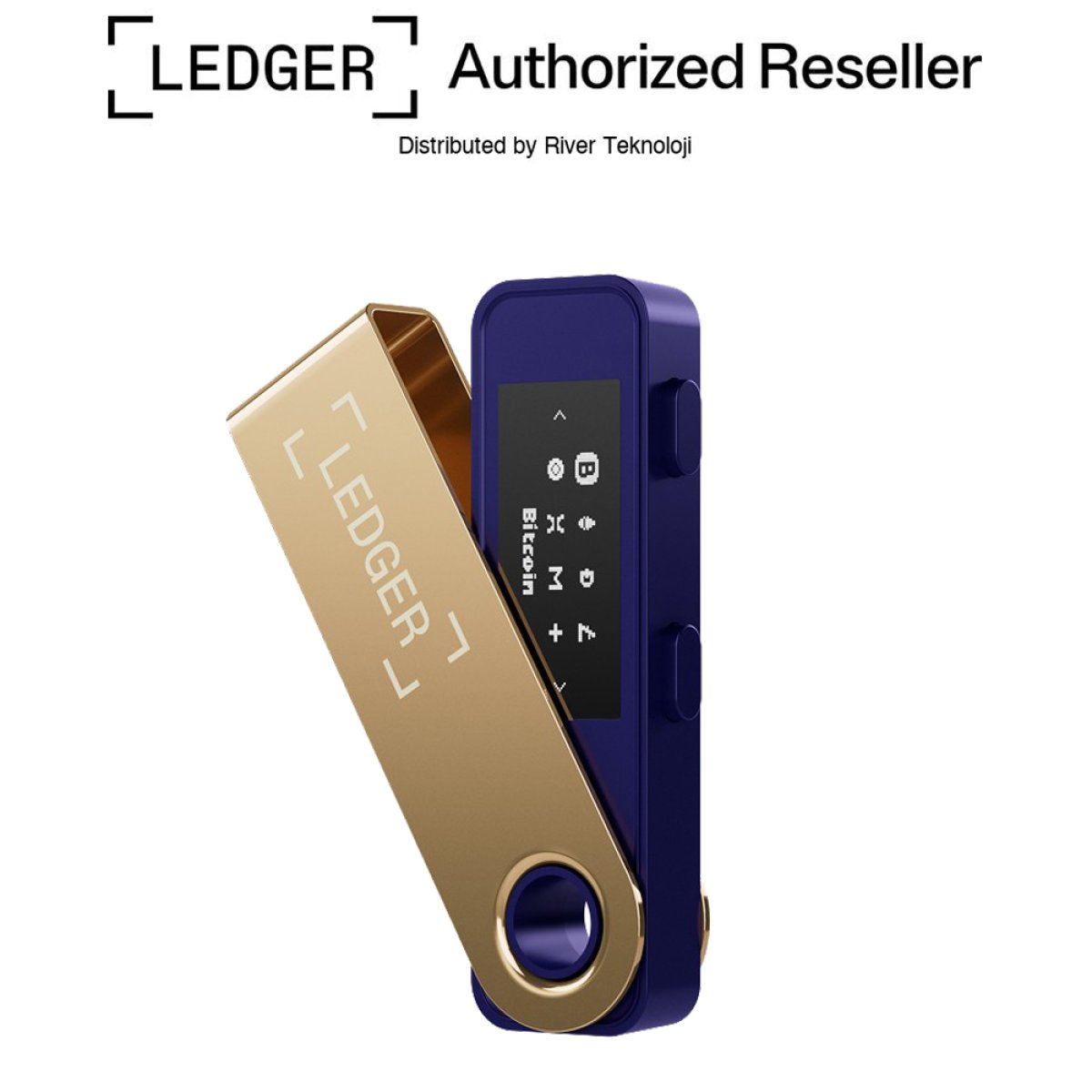 Ledger Nano S Plus Demir Fuşya Kripto Donanım Cüzdanı - Soğuk Cüzdan